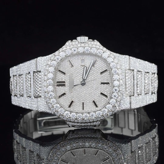 Patek Philippe Fully Iced Out Diamond Watch