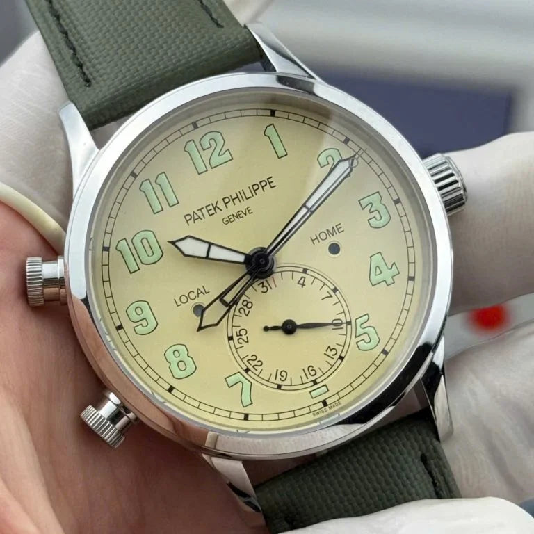 Patek Philippe Calatrava Pilot Travel Time 5524G Imitation Watch 42mm