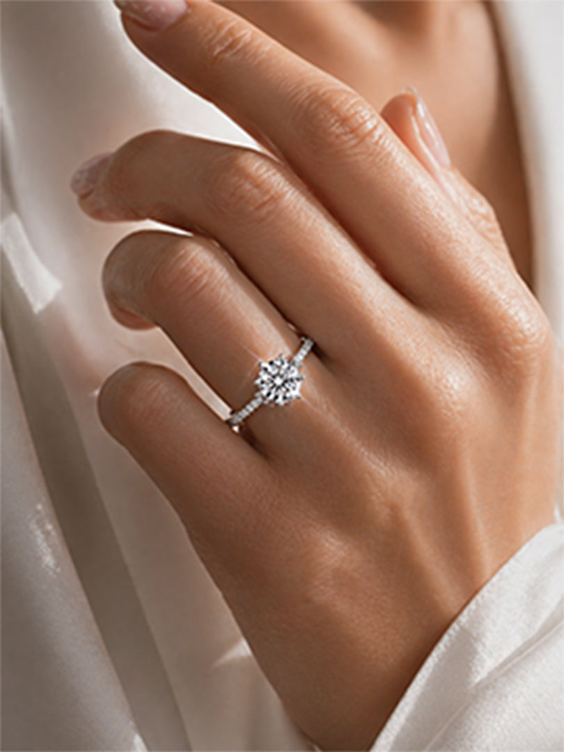 Moissanite Rings