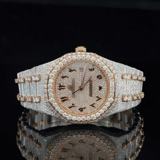 AP Elegant Look Arabian Style Fully Automatic Moissanite Watch