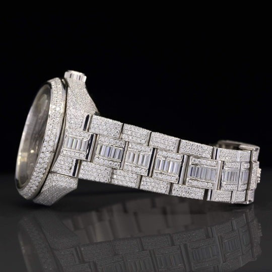 RLX  Iced Out Moissanite Watch