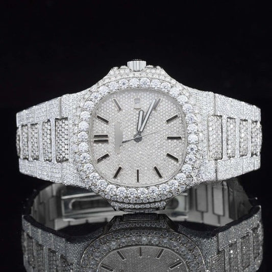Patek Philippe Fully Iced Out Diamond Watch