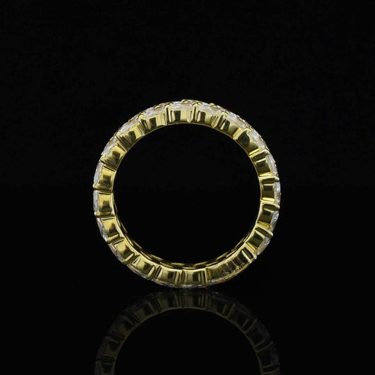 4.5ct Marquise Shape Eternity Moissanite Band