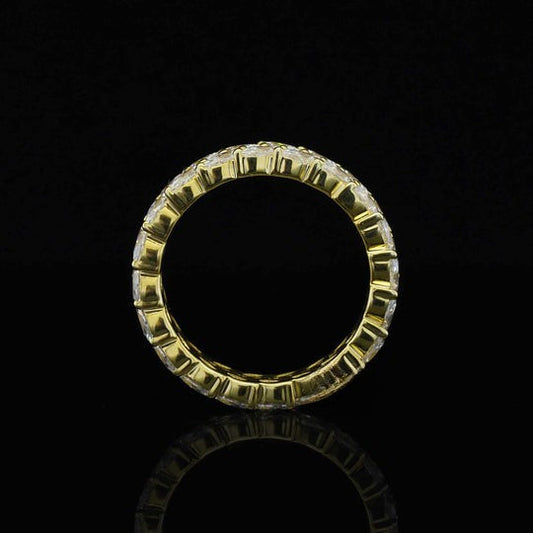 4.5ct Marquise Shape Eternity Moissanite Band