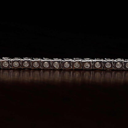 Round Cut Tennis Moissanite Unisex Chain