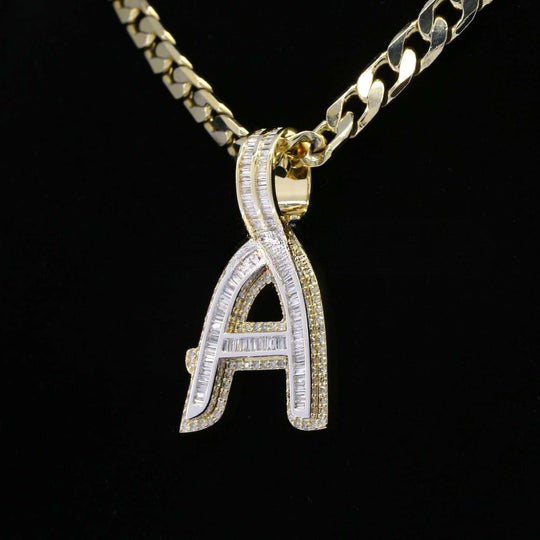 Custom A Moissanite Diamond Total Bust Down Hip Hop Pendant