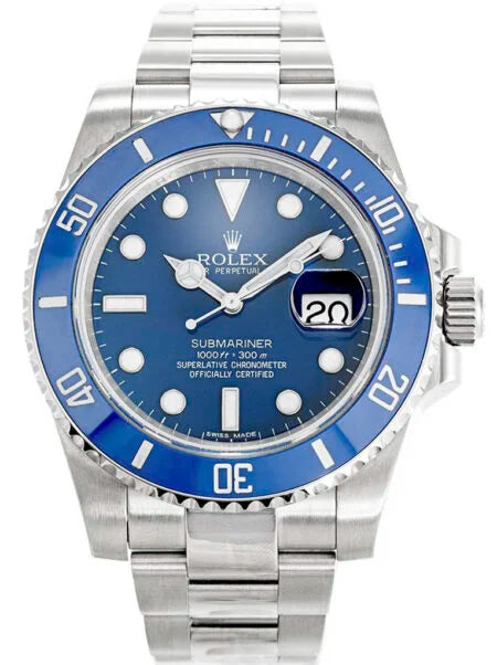 RLX Submariner Blue Dial Smurf 116619LB