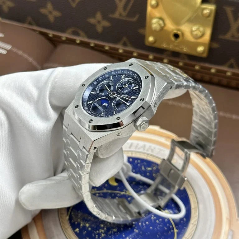 Audemars Piguet Royal Oak Perpetual Calendar 26574ST Blue Dial Automatic Movement 41mm