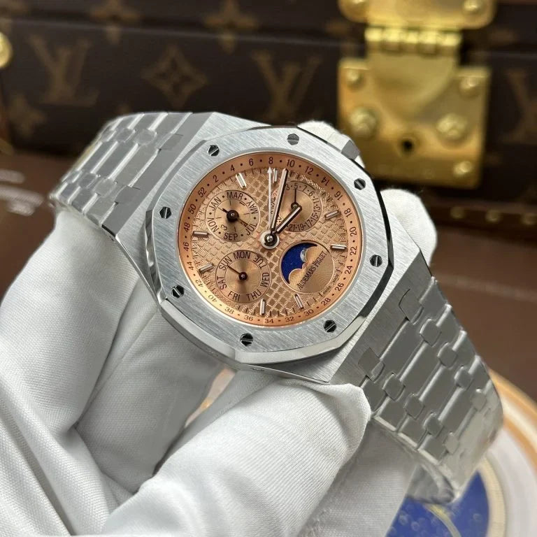 Audemars Piguet Royal Oak Perpetual Calendar 26615TI Salmon Dial 41mm