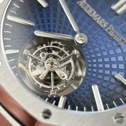 Audemars Piguet Royal Oak Selfwinding Flying Tourbillon 26530ST Smoke Blue Dial 41mm