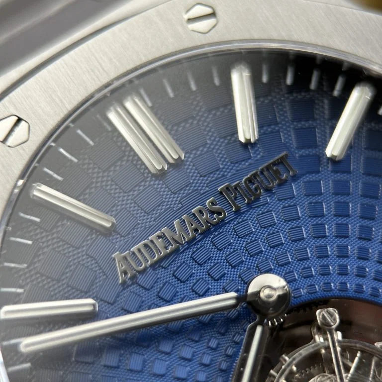 Audemars Piguet Royal Oak Selfwinding Flying Tourbillon 26530ST Smoke Blue Dial 41mm