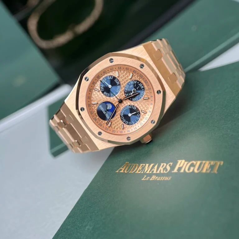 Audemars Piguet Royal Oak Perpetual Calendar 26574 Rose Gold 41mm Super Clone