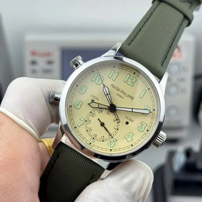 Patek Philippe Calatrava Pilot Travel Time 5524G Imitation Watch 42mm