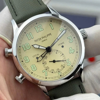 Patek Philippe Calatrava Pilot Travel Time 5524G Imitation Watch 42mm