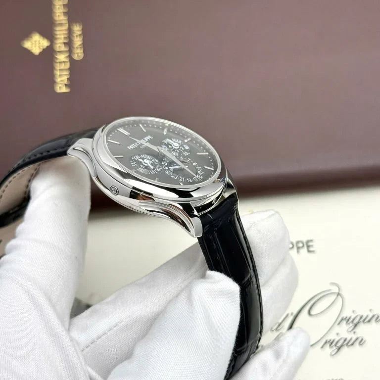 Patek Philippe Grand Complications 5327 Gray Dial Leather Strap 40mm