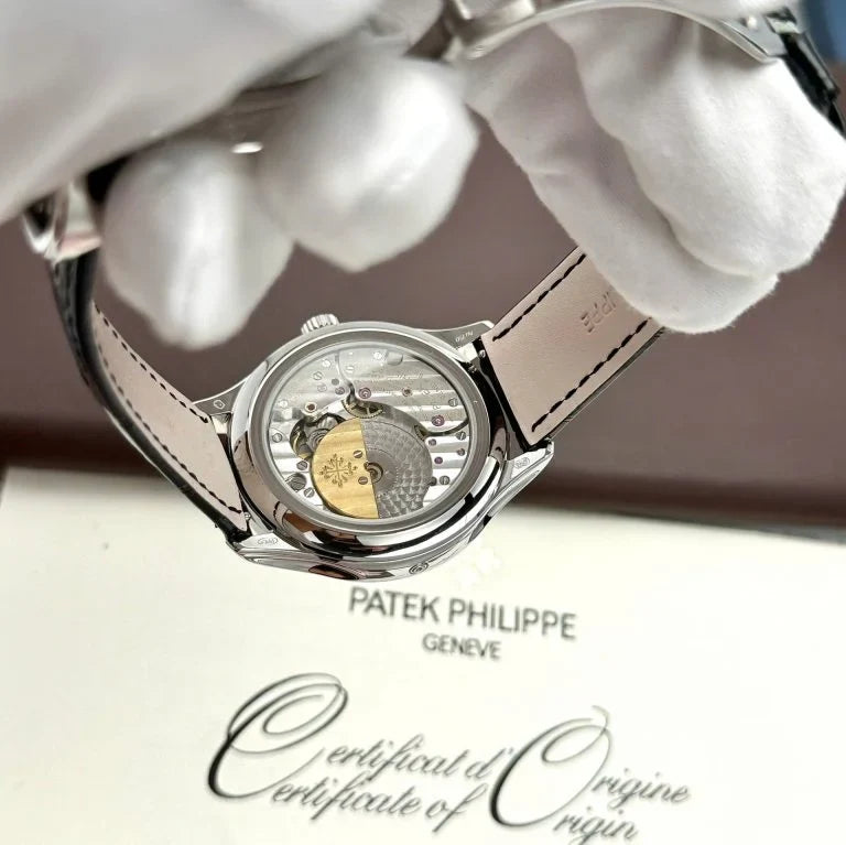 Patek Philippe Grand Complications 5327 Gray Dial Leather Strap 40mm