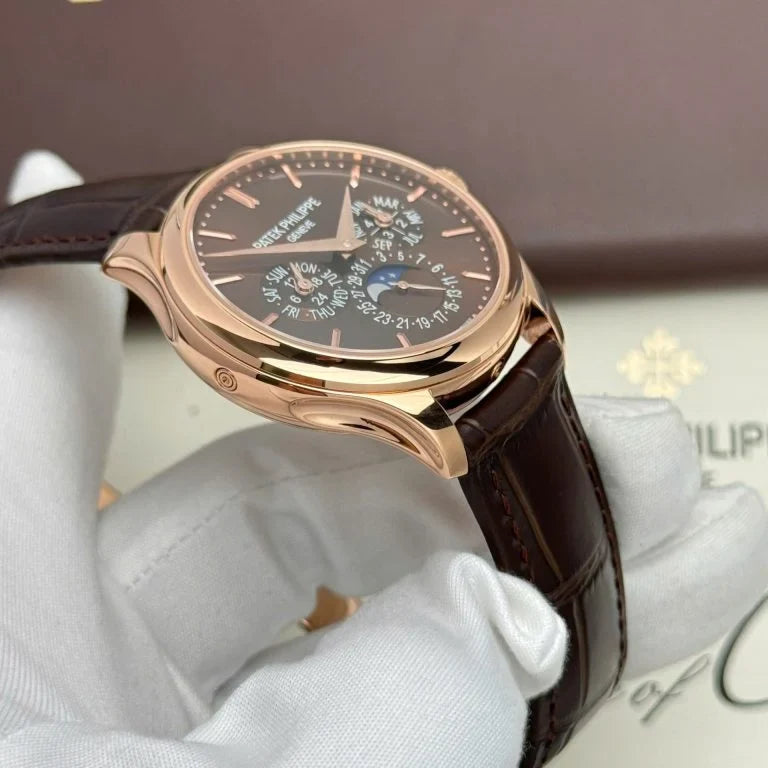 Patek Philippe Grand Complications 5327 Brown Dial Leather Strap 40mm