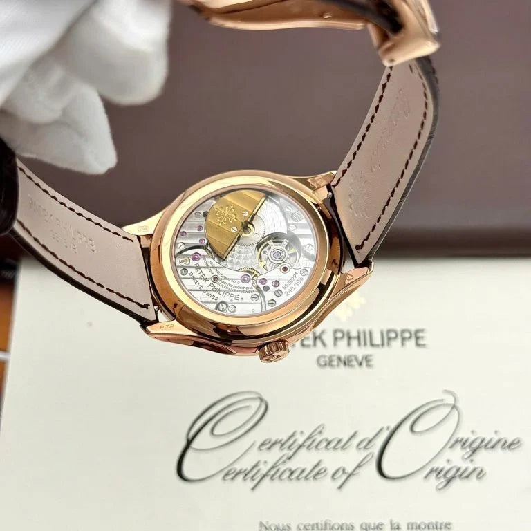 Patek Philippe Grand Complications 5327 Brown Dial Leather Strap 40mm