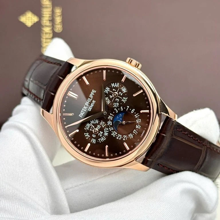 Patek Philippe Grand Complications 5327 Brown Dial Leather Strap 40mm