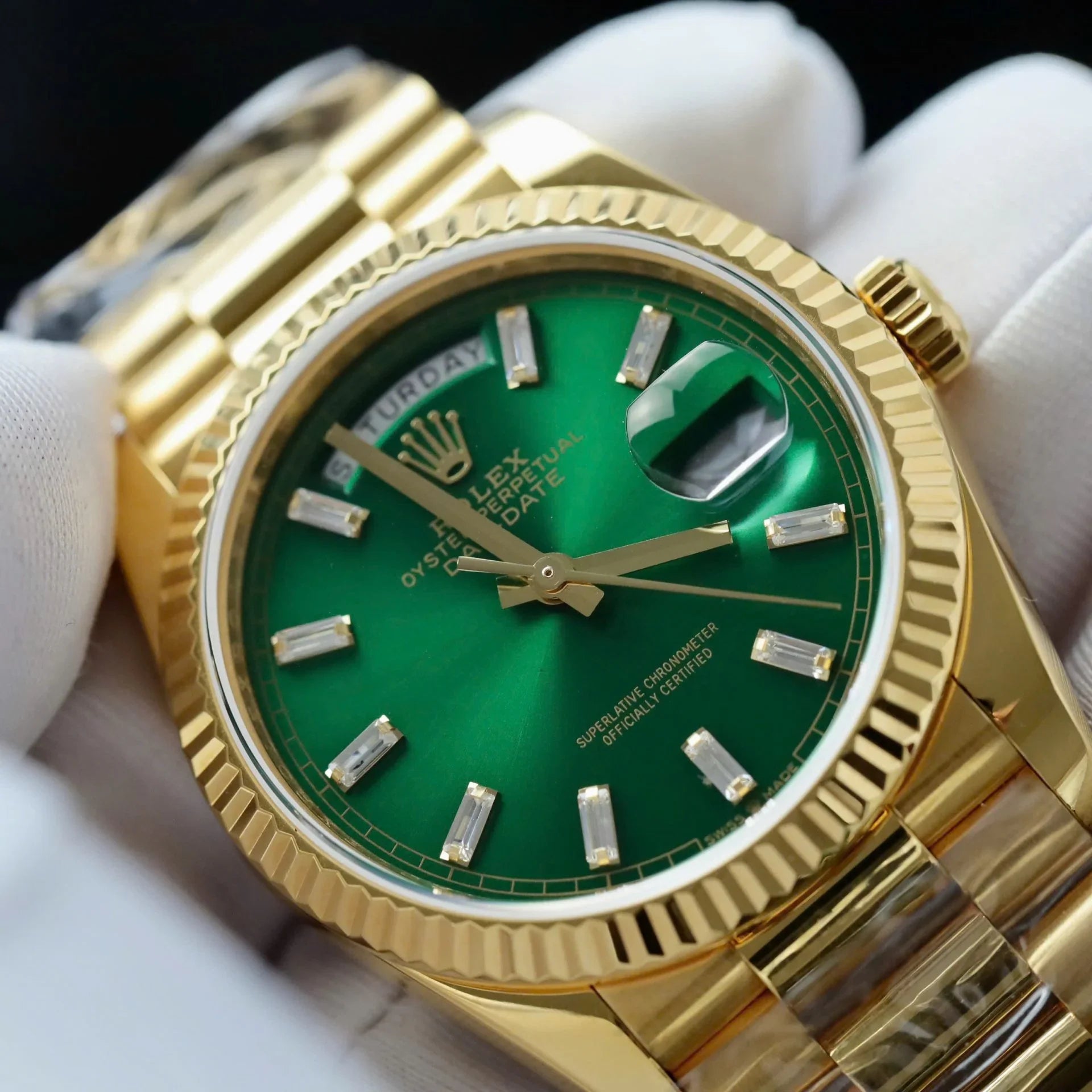 RLX Day-Date 40 Champagne Dial 228238