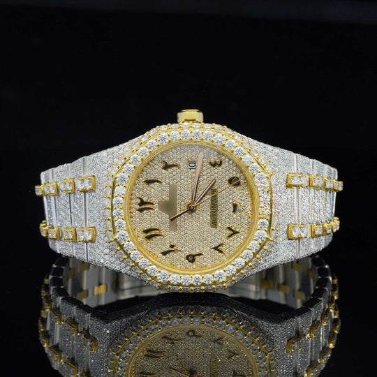 AP Elegant Look Arabian Style Fully Automatic Moissanite Watch