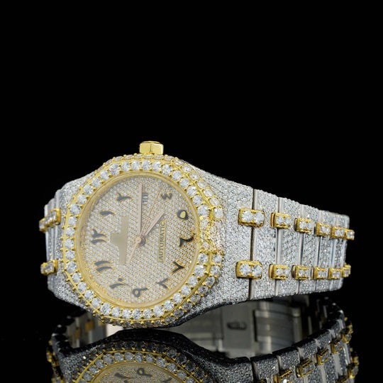 AP Elegant Look Arabian Style Fully Automatic Moissanite Watch