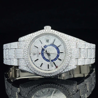 Rolex Fully Iced Out Diamond Watch