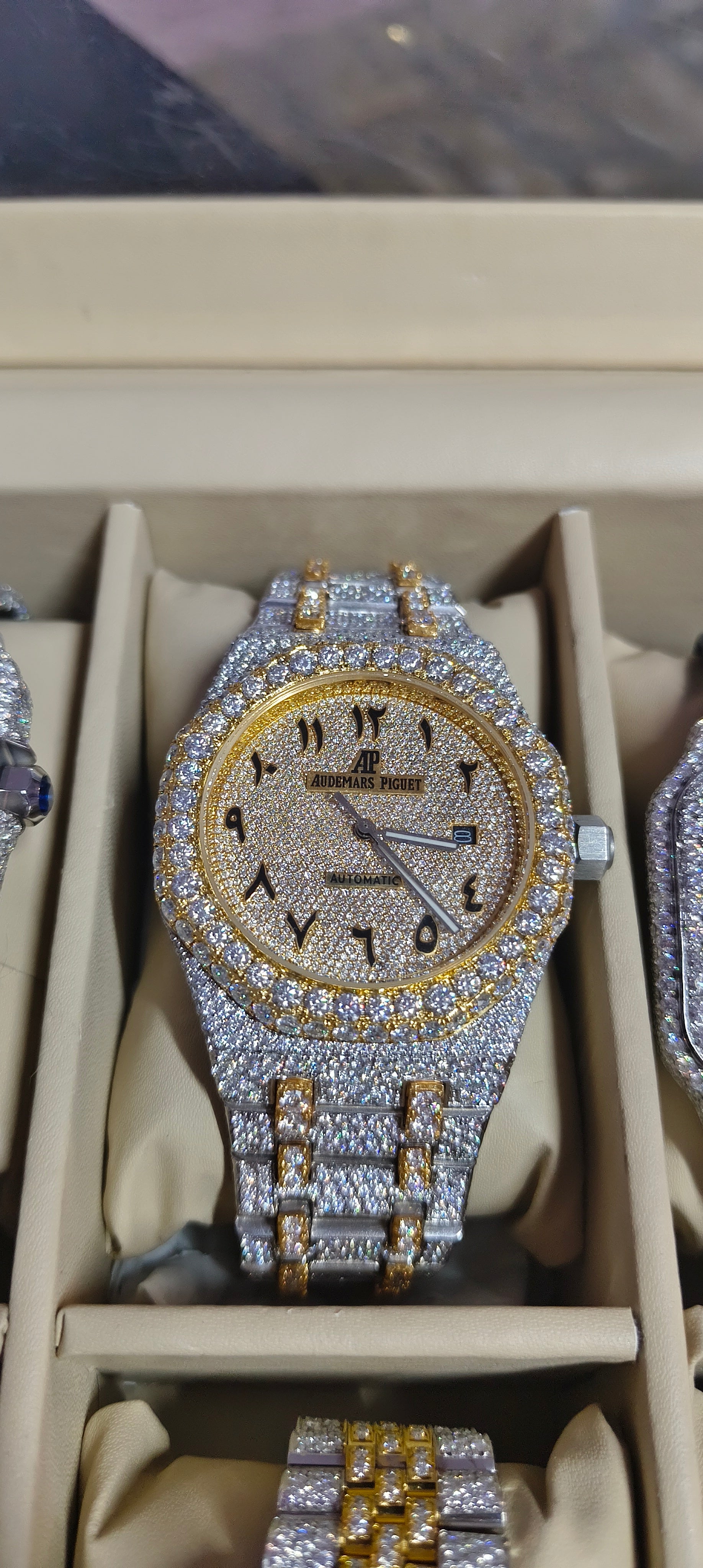 Audemars Piguet Fully Iced Out Diamond Watch