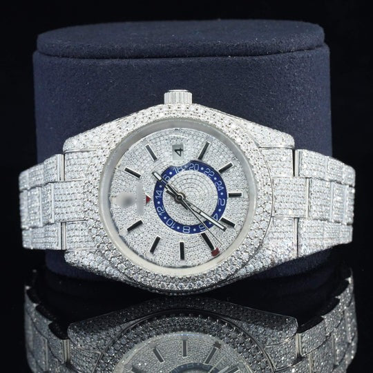 Rolex Fully Iced Out Diamond Watch