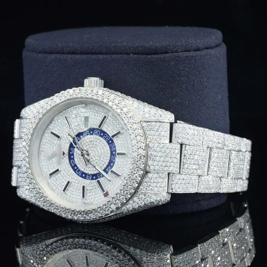 Rolex Fully Iced Out Diamond Watch