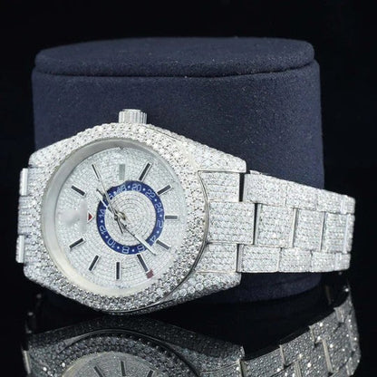 Rolex Fully Iced Out Diamond Watch